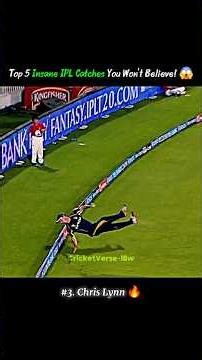 Top 5 Insane IPL Catches #shorts #cricket #ipl