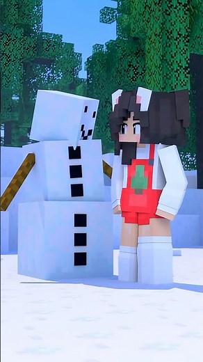 ❄️ SNOW DAY! #minecraft