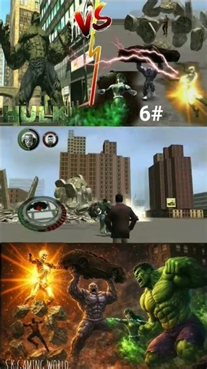 Hulk vs Super Boss Fight 💪 Ultimate Battle part 6 #shorts