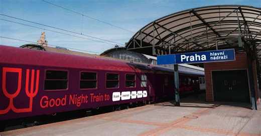 New European train that goes through seven countries costs just £99