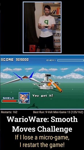 WarioWare: Smooth Moves Challenge - I Beat 9-Volt's Stage