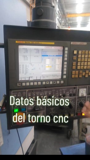 Datos básicos y códigos para torno CNC en español
