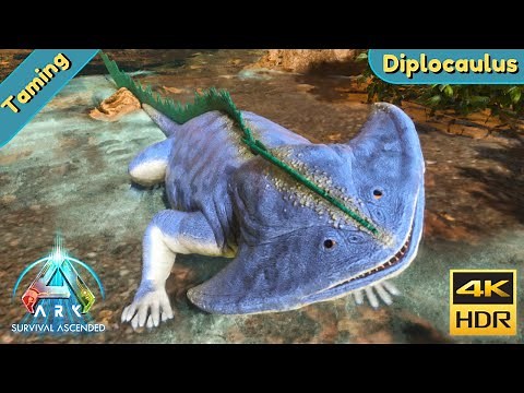 ARK Survival Ascended : Tame a Diplocaulus