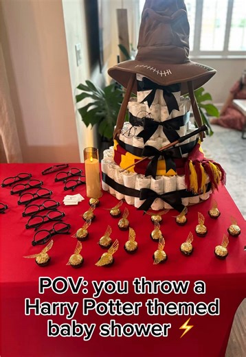 Magical Harry Potter Baby Shower Celebration