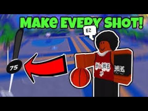 Want to Shoot like pros? Watch this (tutorial) Roblox Hoopz