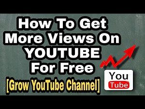 How to get more views on youtube for free | Secret trick to increase youtube views