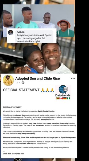 Adopted son oti asiya zva Bybit akuita zvewa speed