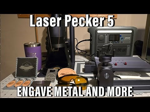 LP5: See it in action! Metal, Wood, & More! 🎨 Laser Pecker 5