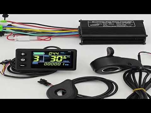 #36V 48V 60V 500W 25A Sine Wave Brushless Motor Controller S866 Color LCD Display PAS Kit for Elect