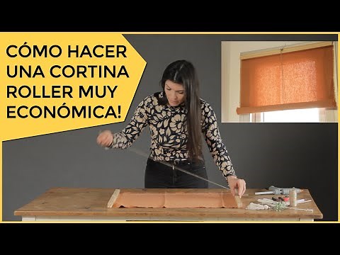 How to Assemble an Inexpensive and Quick Roller Blind | DIY Decorating Tutorial