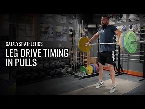 Leg Drive Timing In Snatch & Clean Pulls | Olympic Weightlifting Technique