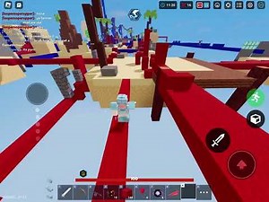 Using pyro and sprinting glitch roblox bedwars