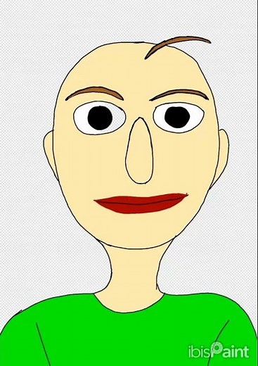 #Drawing #Baldi #speedpaint #baldisbasics #art #drawing #fanart