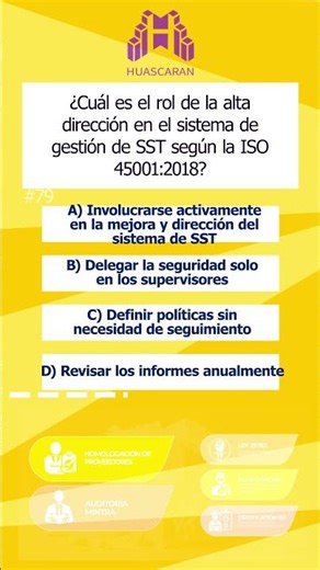 👨‍💼 Senior Management in ISO 45001; Leadership that Prevents Accidents