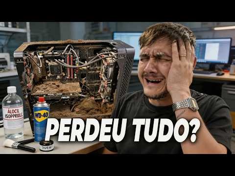 PC GAMING FLOODED... IS THERE ANY SAVING? 😱 How to Clean Your PC GAMING