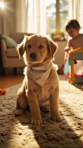 Puppy’s First Babysitting Job Goes Wrong 😂