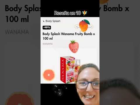 A body splash with a 10% discount, absolutely delicious 😍😍😍