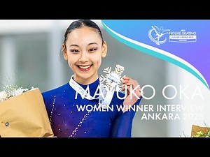 Jumping to the top! | Mayuko Oka (JPN) | Women Winner Interview | #JGPFigure Ankara 2025