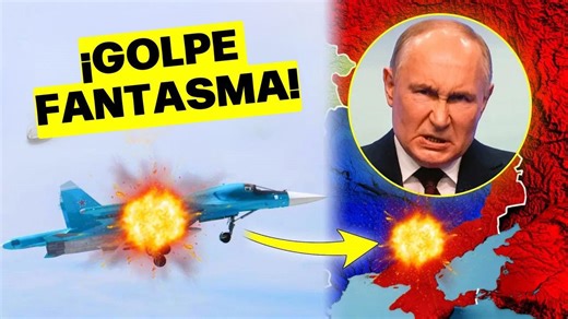 ¡El Su-34 ruso bombardeó Zaporiyia y Ucrania lo derribó en el aire!