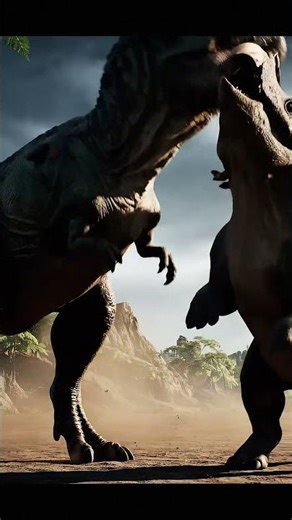 Awesome Dinosaur Battle!