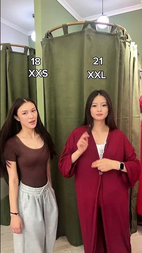XXS (18) VS XXL (21)