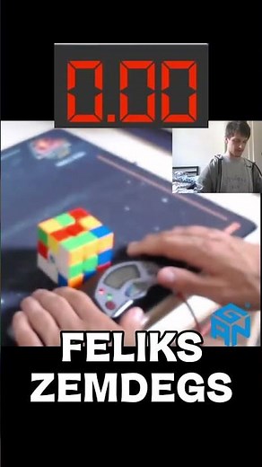 the GOAT of RUBIK'S CUBE #rubikscube #cubing #felikszemdegs