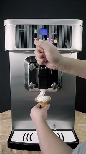 PASMO S110 Soft serve ice cream machine丨Process Introduce