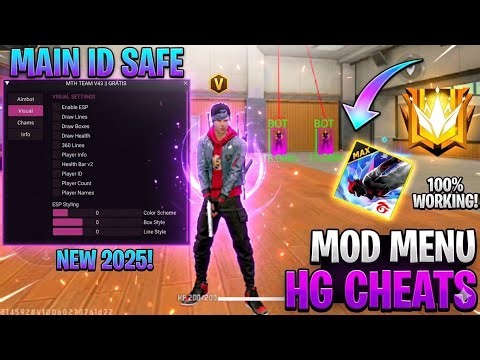 Free Fire Max Ob51 Update 🎯Mod Menu Aim Kill 📲 All Device Working 🔥 All Server 💀 No Ban🔥No Blacklist