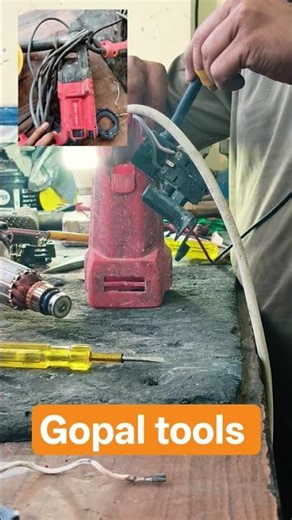 extra power rotary hammer machine repairing on Gopal tools & machinery #rotaryhammer #rotaryhammers