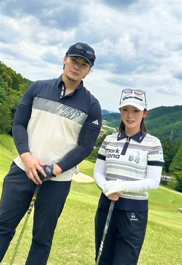 美人プロゴルファー 清本美波プロ vs ゴルフ歴5ヶ月 飯田将成 — 対決動画