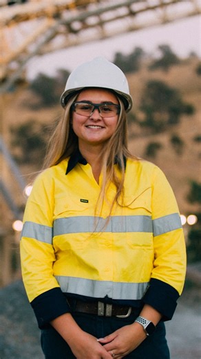 375K views · 7.6K reactions | Just checking in from the BIGGEST gold and copper mine in NSW! Emily's got it covered from big trucks to big tech moves  It's all happening here at the Newmont Cadia Mine  | NSW Mining | Facebook