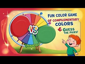 Fun Complementary Color Game! 🎨🌈 | Learn Colors for Kids | Color Matching Game