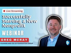 Successfully Starting a New Nonprofit