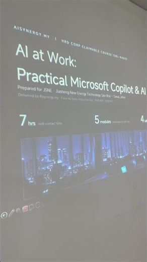 AI at Work: Practical Microsoft Copilot Training at JSNE Johor (HRD Corp Claimable)