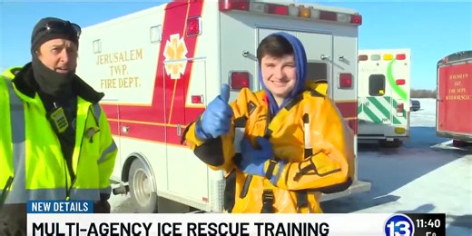 Ice Rescue Training