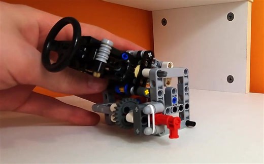 拨杆随方向盘同步转动的步进器 LEGO乐高 Technic科技/机械 MOC