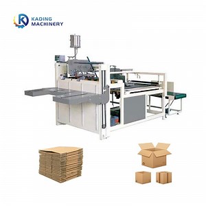 [Hot Item] Semi-Auto Carton Gluing Machine Corrugated Carton Box Folder Gluer Machine