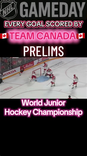EVERY Team Canada World Juniors goal in Prelims. #NHL #fyp #Hockey #foryou #hockeytiktoks