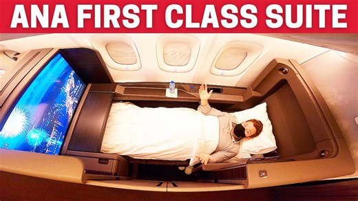 ANA First Class to Tokyo – The Suite 777 Experience