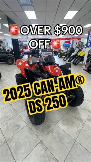 2025 CAN-AM® DS 250💰3,995💰