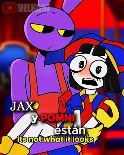 JAX and POMNI's Relationship 🫣 #epicmoments #popculture