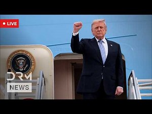LIVE: President Trump Lands at Morristown Airport, New Jersey | AC1N