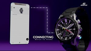 By connecting our EQB-2000DC Sospensione to a smartphone using Bluetooth Smartphone Link, owners are guaranteed precision timekeeping no matter where they are in the world 🌍📲 | CASIO EDIFICE