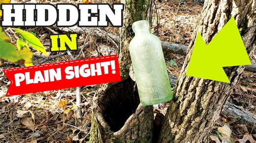HIDDEN IN PLAIN SIGHT - RIVER TREASURE HUNT AND ANTIQUE BOTTLES
