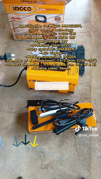 INGCO Portable Inverter Welding Machine Review