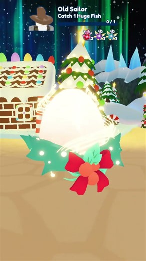 Santa Hat Hatch Animation #roblox #bubblegumsimulator #animation