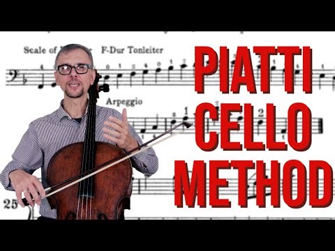Piatti Cello Method | F Major Scale, Arpeggio and Exercises | Cello Lesson