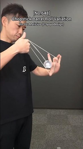 [No.648]🪀Today's Yo-Yo Trick & Tutorial: Chopstick Barrel Roll Variation #yoyo #yoyotricks #tutorial