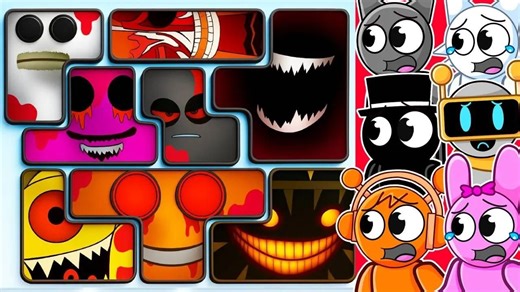 Phase 10 Sprunkis 对决俄罗斯方块！💥 脑洞角色 VS 经典游戏的跨界碰撞!