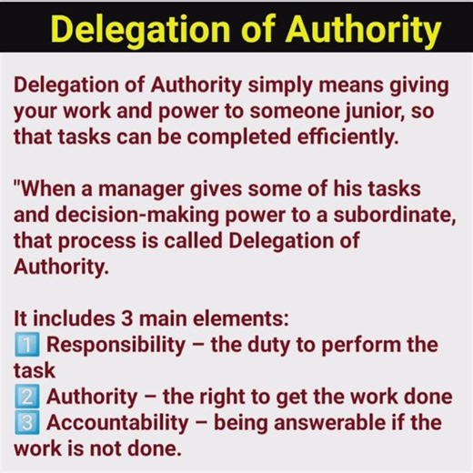 Delegation of Authority in One Minute | BST Class 12 Chapter 1